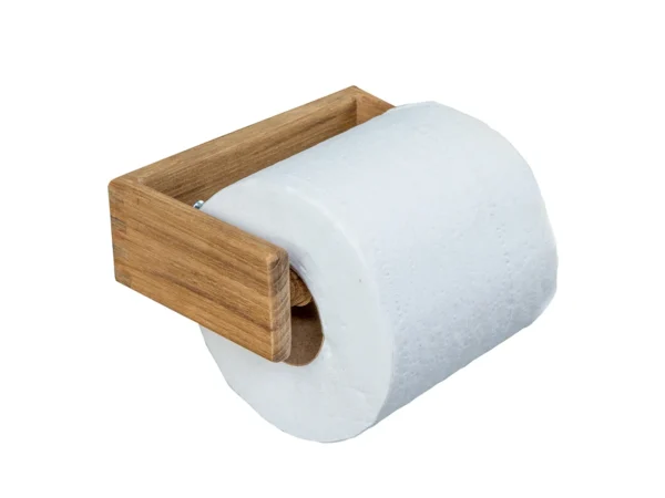 Whitecap Teak Toilet Tissue Rack - Image 4