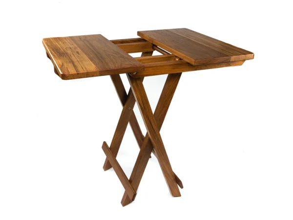 Whitecap Teak Solid Top Fold Away Table - Image 2