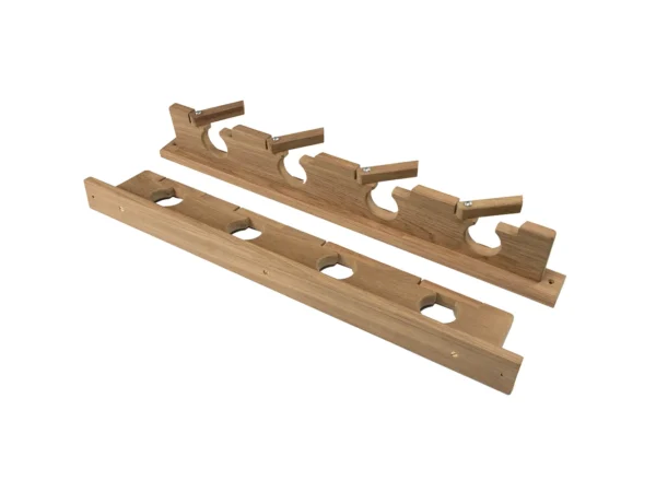 Whitecap Teak Lock-In Four-Rod Storage Rack