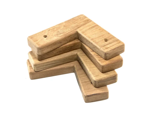 Whitecap Teak Cooler/Box Chocks - 4 Pack - Image 2