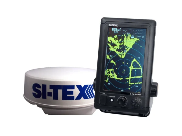 SI-TEX T-760 Compact Color Radar w/4kW 18" Dome - 7" Touchscreen