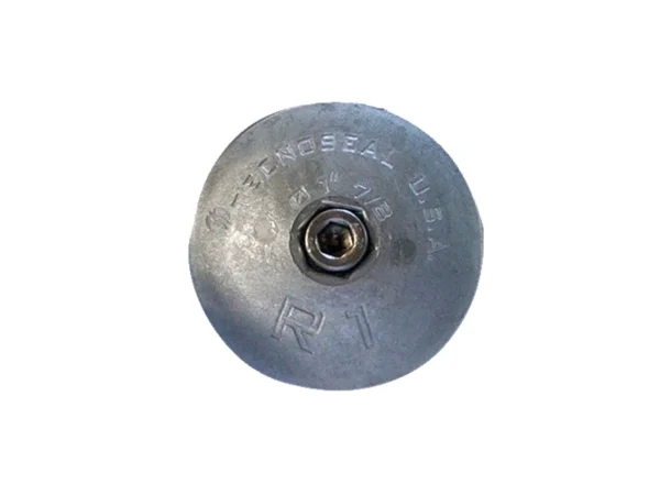 Tecnoseal R1 Rudder Anode - Zinc - 1-7/8" Diameter