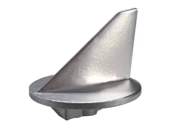 Tecnoseal Trim Tab Anode - Aluminum - Short - Mercury 50HP