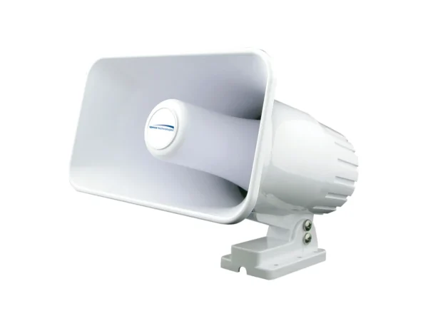 Speco 4" x 6" Weatherproof PA Speaker Horn - White