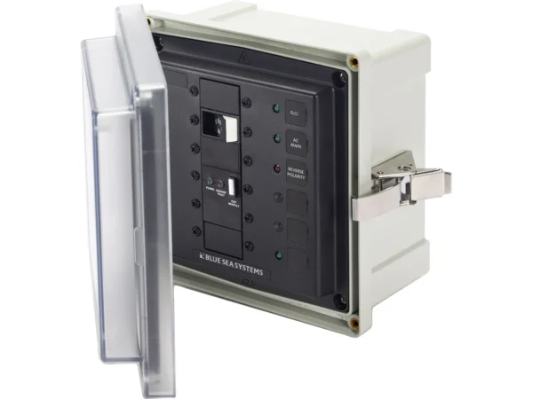 Blue Sea 3119 SMS Surface Mount System Panel Enclosure - 120/240V AC / 50A ELCI Main - 1 Blank Circuit Position