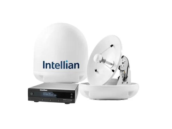 Intellian i4P Linear System w/17.7" Reflector & Universal Quad LNB