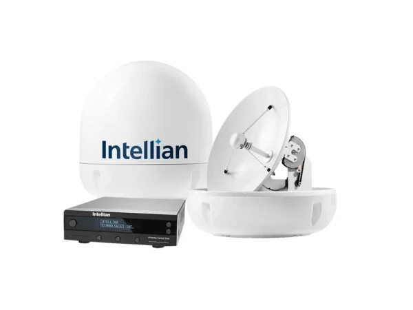 Intellian i6P Linear System w/23.6" Reflector & Universal Quad LNB