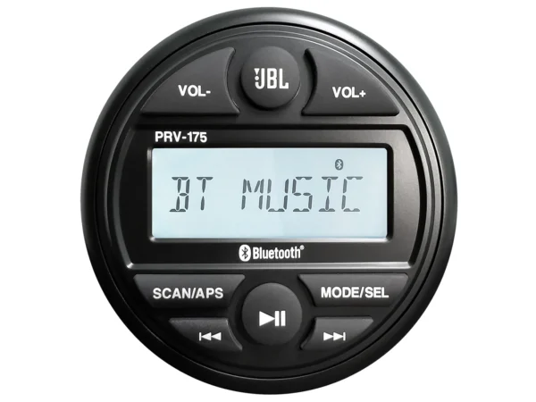 JBL PRV 175 AM/FM/USB/Bluetooth® Gauge Style Stereo