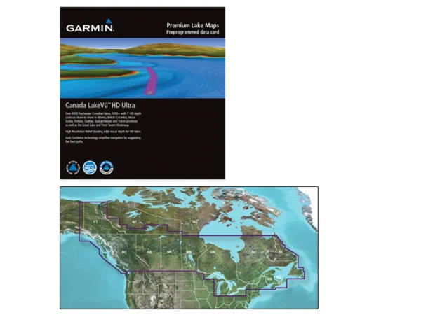 Garmin Canada LakeVü™ g3 Ultra - LVCA100F - microSD™/SD™