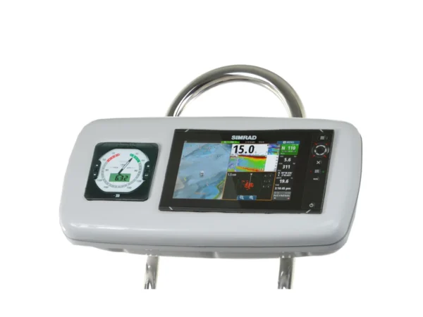 NavPod GP1040-13 SystemPod Pre-Cut f/Simrad NSS9 evo2 or B&G Zeus² 9 & 1 Instrument f/9.5" Wide Guard