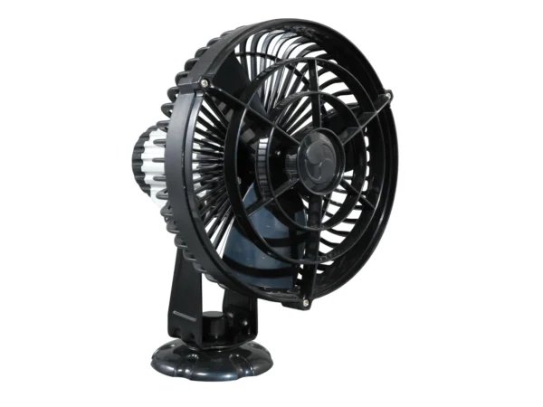 SEEKR by Caframo Kona 817 12V 3-Speed 7" Waterproof Fan - Black