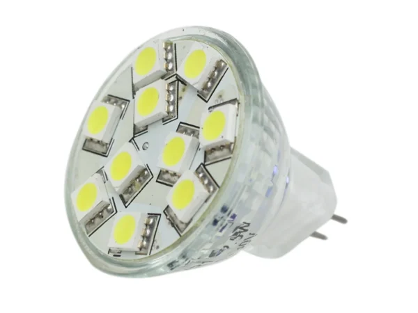 Lunasea MR11 10 LED Light Bulb - Cool White