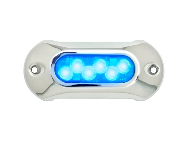 Attwood Light Armor Underwater LED Light - 6 LEDs - Blue