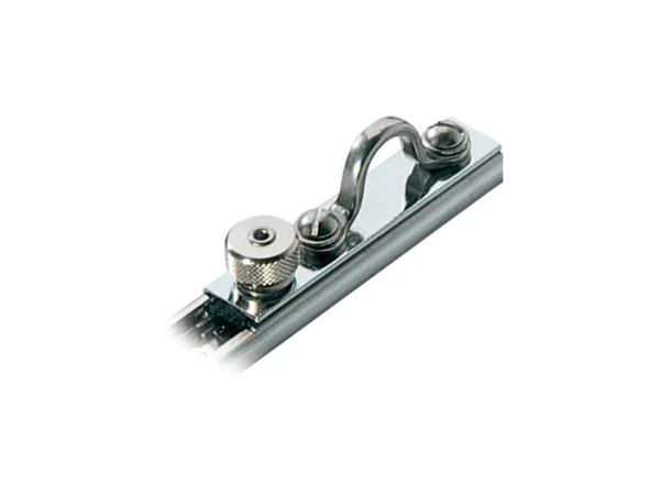 Ronstan Series 19 C-Track Slide - Saddle Top & Spring Loaded Stop - 71mm (2-25/32") Length