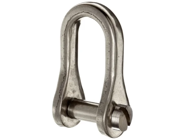 Ronstan Standard Dee Slotted Pin Shackle - 1/4" Pin - 7/8"L x 9/16"W