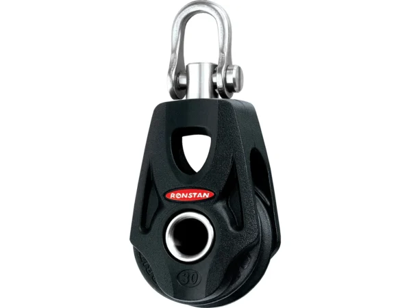 Ronstan Series 30 Ball Bearing Orbit Block™ - Single - Becket - Swivel Shackle Head