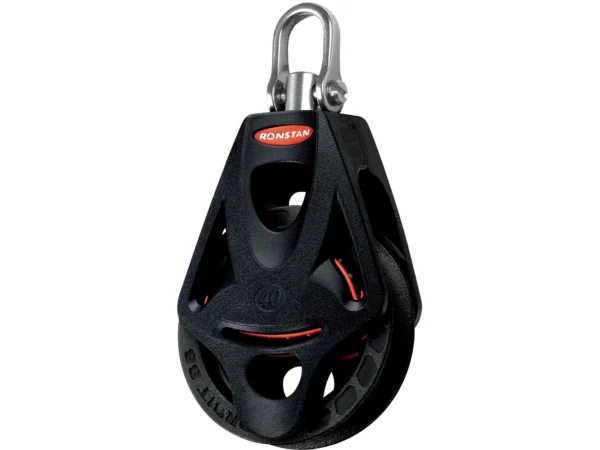 Ronstan Series 40 Ball Bearing Orbit Block™ - Single - Becket - Swivel Head