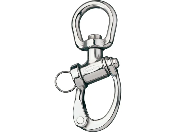 Ronstan Trunnion Snap Shackle - Large Swivel Bail - 122mm (4-3/4") Length