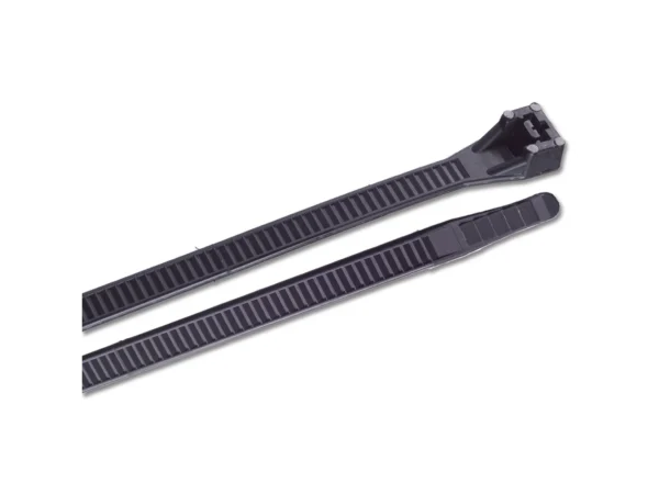 Ancor 15" UV Black Heavy Duty Cable Zip Ties - 25 Pack