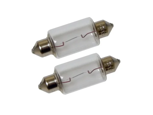 Perko Double Ended Festoon Bulbs - 12V, 15W, .97A - Pair