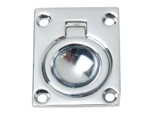 Perko Flush Ring Pull - Chrome Plated Zinc