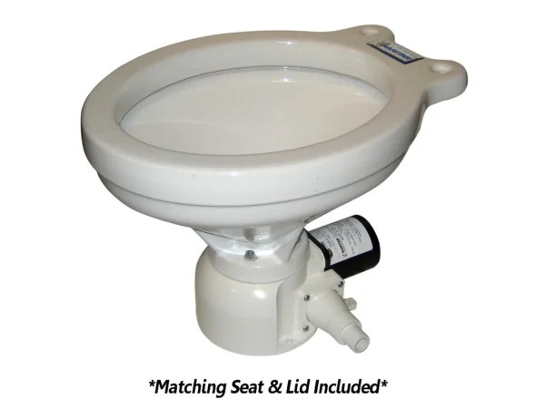 Raritan Sea Era Toilet - Household Style - Remote Intake Pump - Straight & 90° Discharge - Smart Toilet Control - 12v