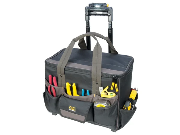 CLC L258 Tech Gear™ Lighted Handle Roller Bag - 17" - Image 2