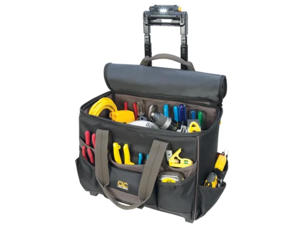 CLC L258 Tech Gear™ Lighted Handle Roller Bag - 17"