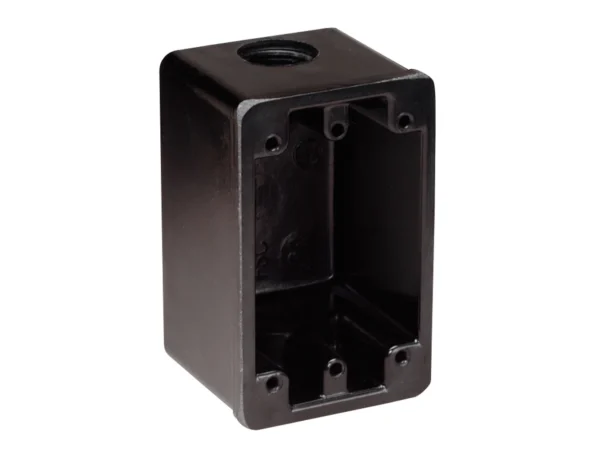 Marinco FS Box Black f/15A, 20A, 30A Receptacles