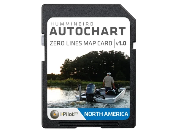 Humminbird AutoChart Zero Lines Map Card