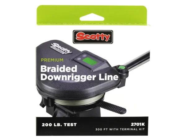 Scotty Premium Power Braid Downrigger Line - 200ft of 200lb Test