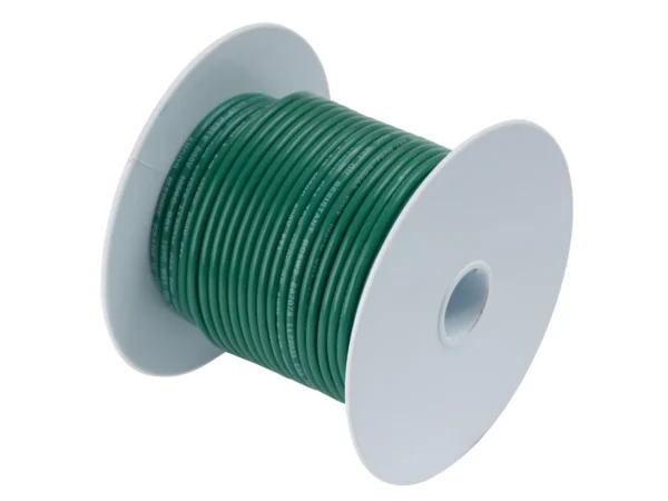 Ancor Green 14AWG Tinned Copper Wire - 100'