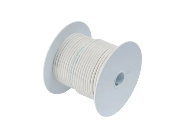 Ancor White 12 AWG Tinner Copper Wire - 100'