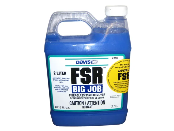 Davis FSR Big Job Fiberglass Stain Remover - 2-Liter