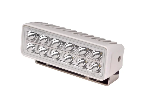 Lumitec Maxillume h60 - Trunnion Mount Flood Light - White Dimming - White Housing - Image 2