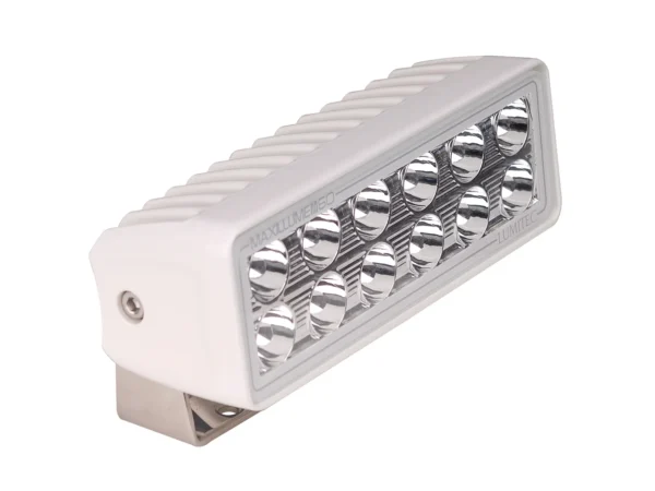 Lumitec Maxillume h60 - Trunnion Mount Flood Light - White Dimming - White Housing