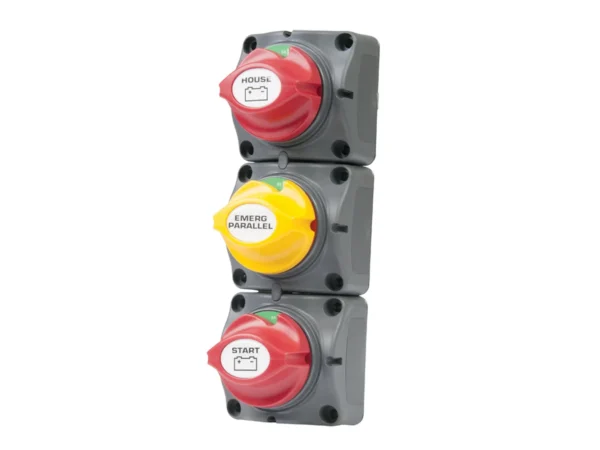 BEP Battery Distribution Cluster f/Single Engine w/Two Dedicated Battery Banks - Vertical Mount