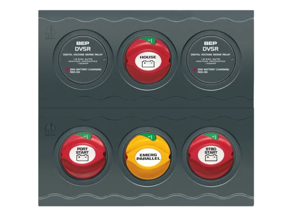 BEP Battery Management Contour Connect Panel f/Twin Engines w/VSR's