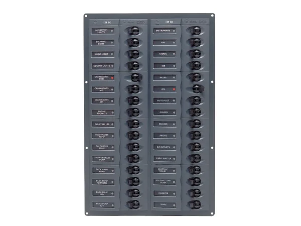 BEP DC Panel - 32-Way - No Meter - Vertical