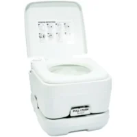 FulTyme RV 6002 Portable Toilet, White, 2.6-Gal. (10 l)