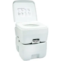 FulTyme RV 6003 Portable Toilet, White, 5.3-Gal. (20 l)