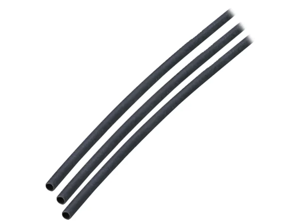 Ancor Adhesive Lined Heat Shrink Tubing (ALT) - 1/8" x 3" - 3-Pack - Black