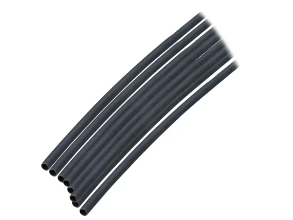 Ancor Adhesive Lined Heat Shrink Tubing (ALT) - 1/8" x 12" - 10-Pack - Black