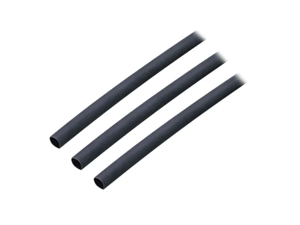 Ancor Adhesive Lined Heat Shrink Tubing (ALT) - 3/16" x 3" - 3-Pack - Black