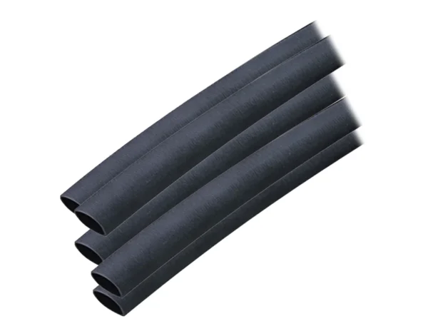 Ancor Adhesive Lined Heat Shrink Tubing (ALT) - 3/8" x 6" - 5-Pack - Black