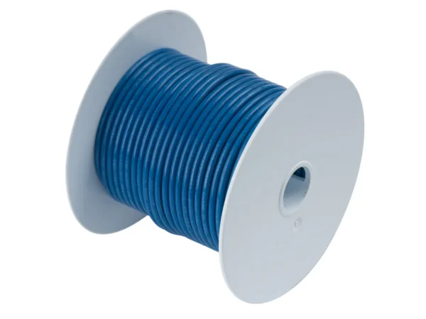 Ancor Dark Blue 18 AWG Tinned Copper Wire - 35'