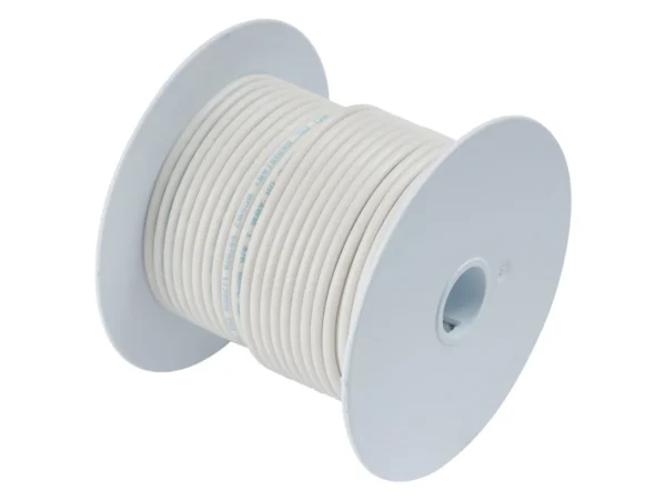 Ancor White 18 AWG Tinned Copper Wire - 35'