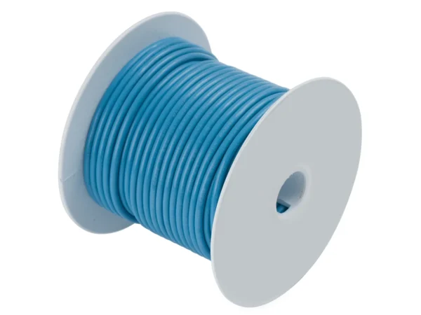 Ancor Light Blue 16 AWG Tinned Copper Wire - 100'