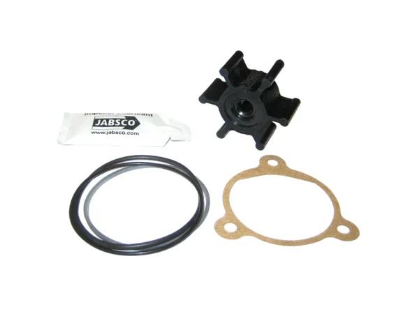 Jabsco Neoprene Impeller Kit w/Cover, Gasket or O-Ring - 6-Blade - 5/16 Shaft Diameter