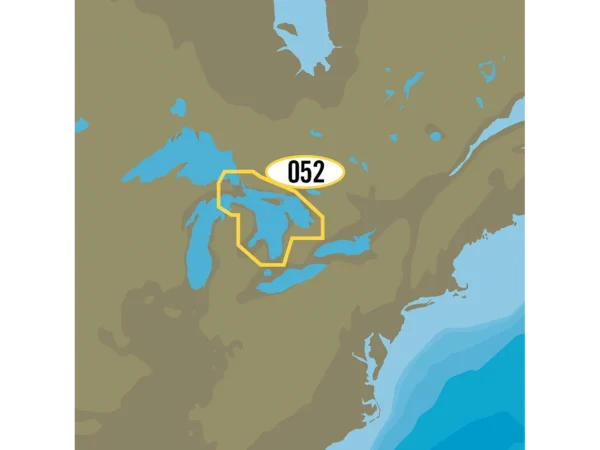 C-MAP MAX NA-M052/SD - Lake Huron Bathymetric SD Format